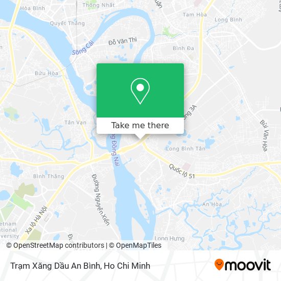 Trạm Xăng Dầu An Bình map