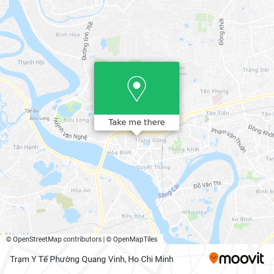 Trạm Y Tế Phường Quang Vinh map