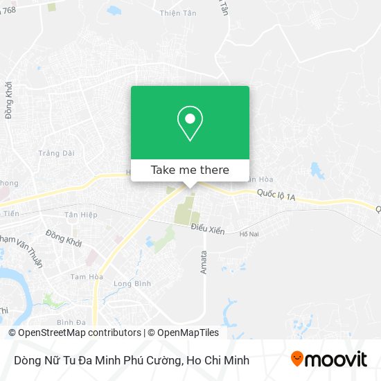 Dòng Nữ Tu Đa Minh Phú Cường map