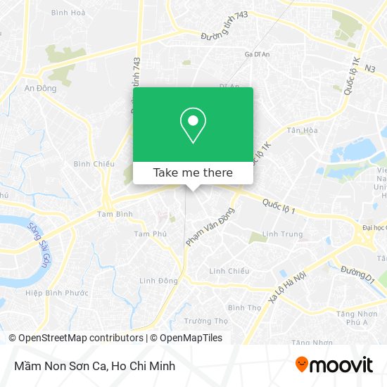 Mầm Non Sơn Ca map