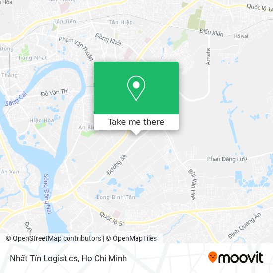 Nhất Tín Logistics map