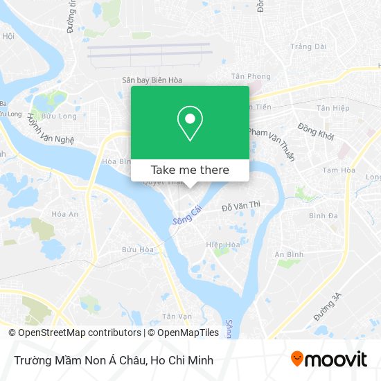 Trường Mầm Non Á Châu map