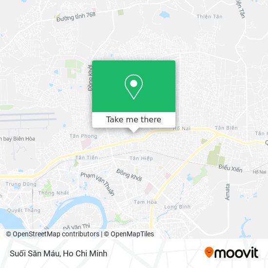 Suối Săn Máu map