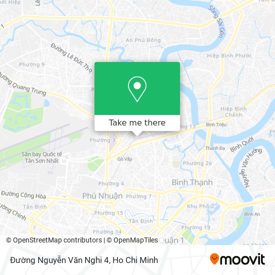 Đường Nguyễn Văn Nghi 4 map