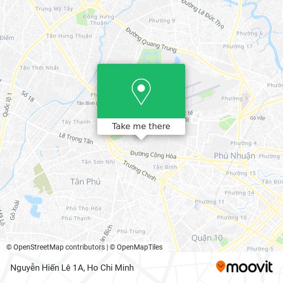 Nguyễn Hiến Lê 1A map