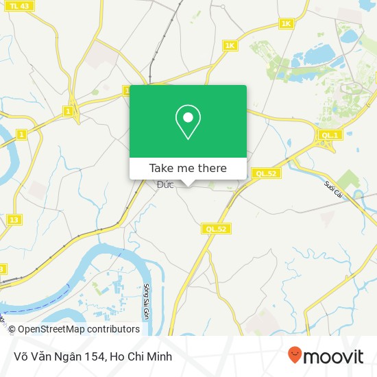 Võ Văn Ngân 154 map