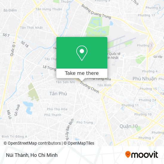 Núi Thành map