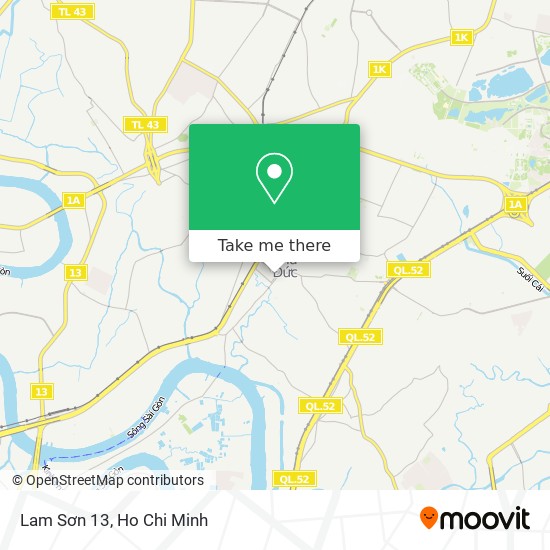 Lam Sơn 13 map