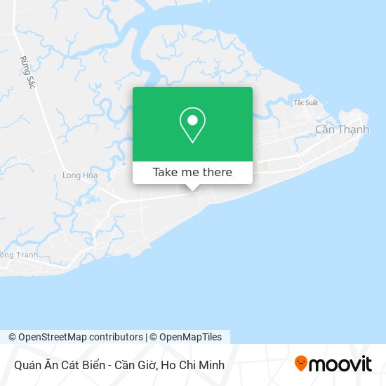 Quán Ăn Cát Biển - Cần Giờ map