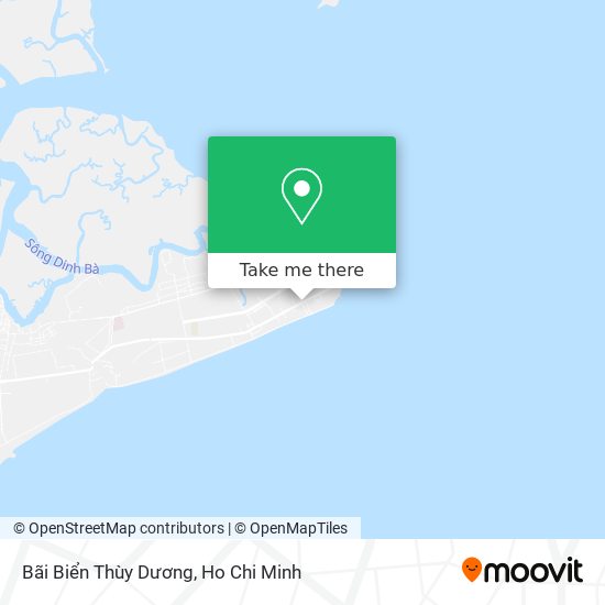 Bãi Biển Thùy Dương map