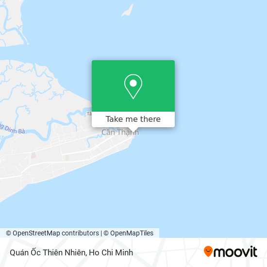 Quán Ốc Thiên Nhiên map