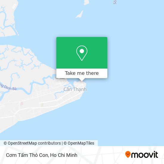 Cơm Tấm Thỏ Con map