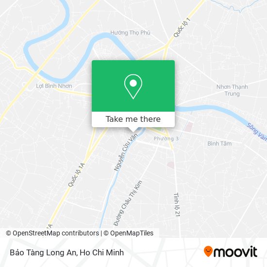 Bảo Tàng Long An map