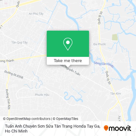 Tuấn Anh Chuyên Sơn Sửa Tân Trang Honda Tay Ga map