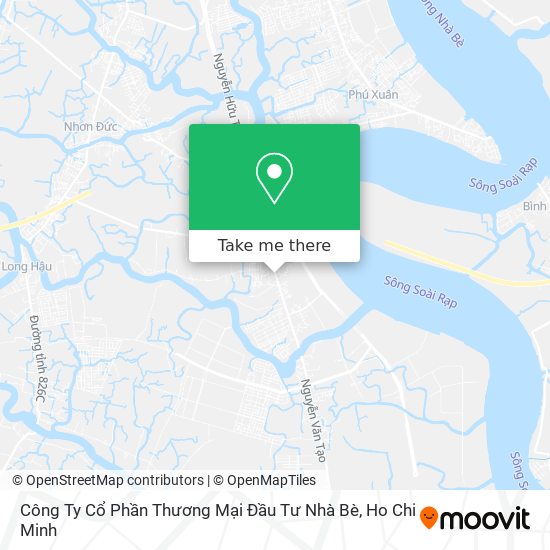 Công Ty Cổ Phần Thương Mại Đầu Tư Nhà Bè map