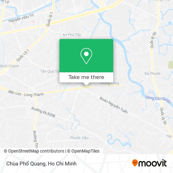 Chùa Phổ Quang map