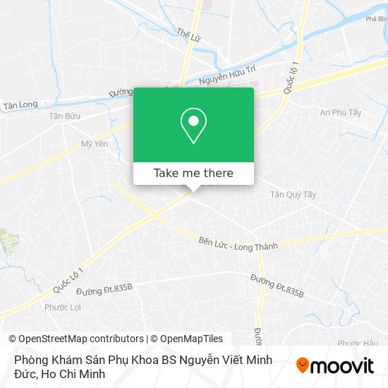 Phòng Khám Sản Phụ Khoa BS Nguyễn Viết Minh Đức map