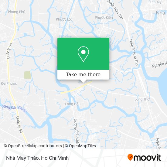 Nhà May Thảo map