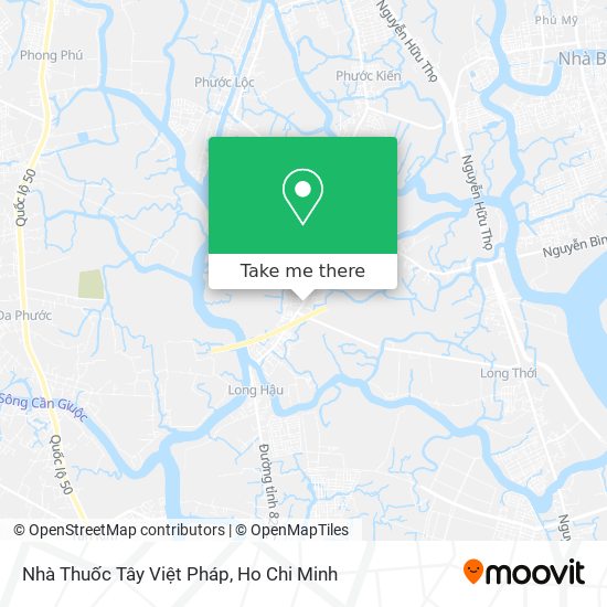 Nhà Thuốc Tây Việt Pháp map