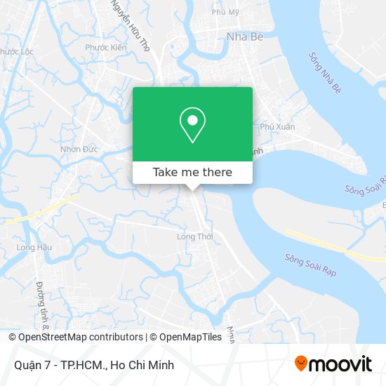 Quận 7 - TP.HCM. map