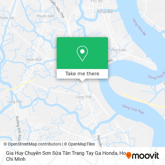 Gia Huy Chuyên Sơn Sửa Tân Trang Tay Ga Honda map