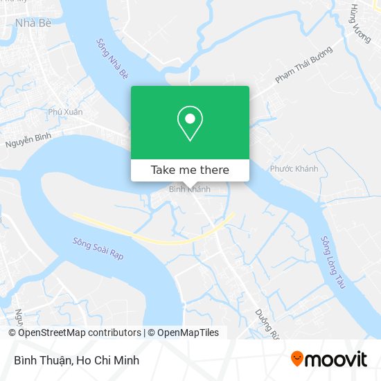Bình Thuận map