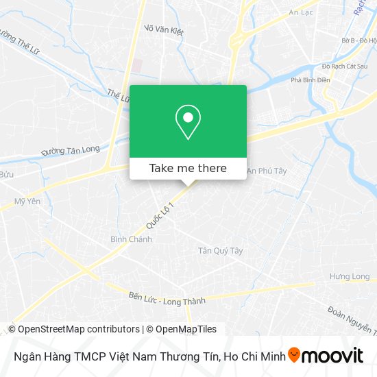 Ngân Hàng TMCP Việt Nam Thương Tín map