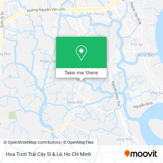 Hoa Tươi Trái Cây Sỉ & Lẻ map