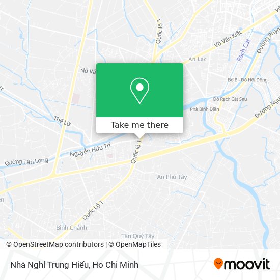Nhà Nghỉ Trung Hiếu map
