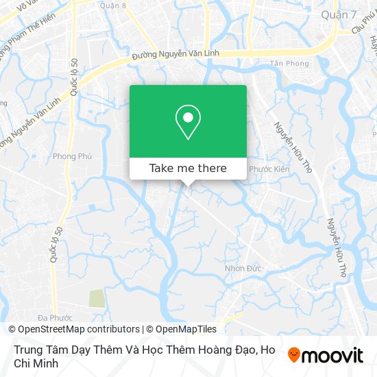 Trung Tâm Dạy Thêm Và Học Thêm Hoàng Đạo map