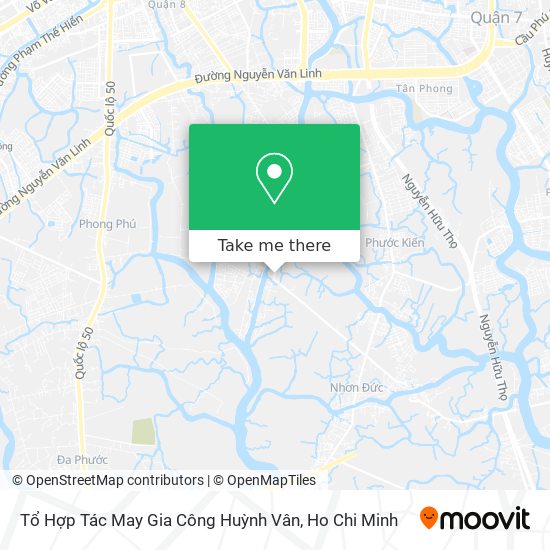 Tổ Hợp Tác May Gia Công Huỳnh Vân map