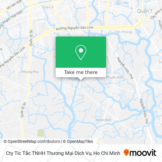 Cty Tíc Tắc TNHH Thương Mại Dịch Vụ map