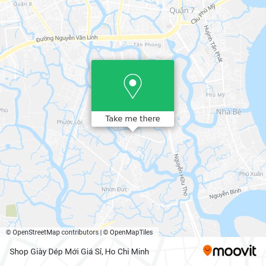 Shop Giày Dép Mới Giá Sỉ map