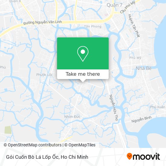 Gỏi Cuốn Bò Lá Lốp Ốc map