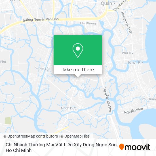 Chi Nhánh Thương Mại Vật Liệu Xây Dựng Ngọc Sơn map