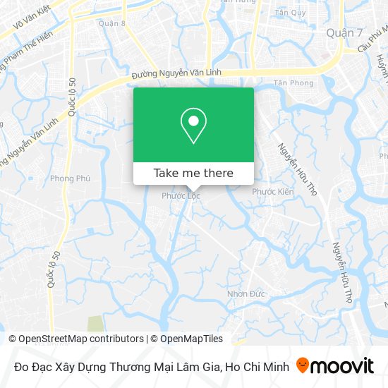 Đo Đạc Xây Dựng Thương Mại Lâm Gia map