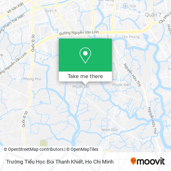 Trường Tiểu Học Bùi Thanh Khiết map