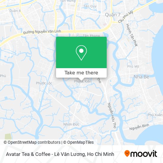 Avatar Tea & Coffee - Lê Văn Lương map
