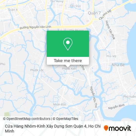 Cửa Hàng Nhôm-Kính Xây Dựng Sơn Quận 4 map