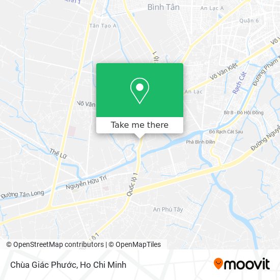 Chùa Giác Phước map