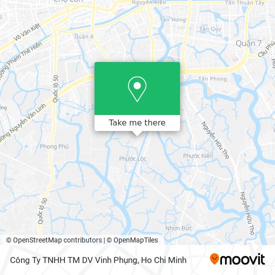 Công Ty TNHH TM DV Vinh Phụng map