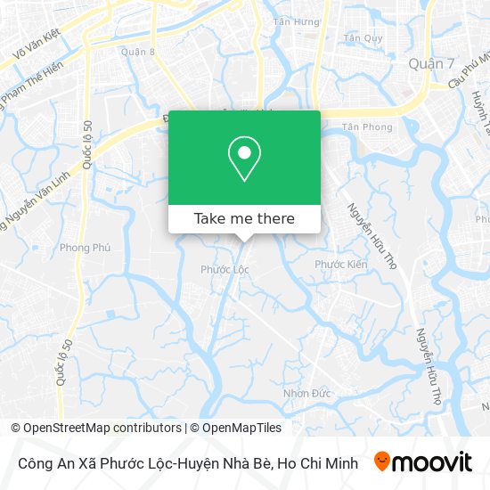 Công An Xã Phước Lộc-Huyện Nhà Bè map