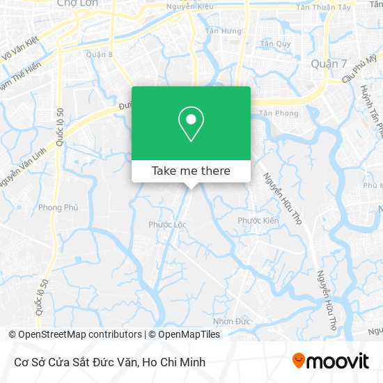 Cơ Sở Cửa Sắt Đức Văn map