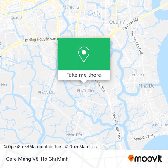 Cafe Mang Về map