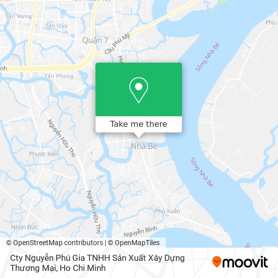 Cty Nguyễn Phú Gia TNHH Sản Xuất Xây Dựng Thương Mại map