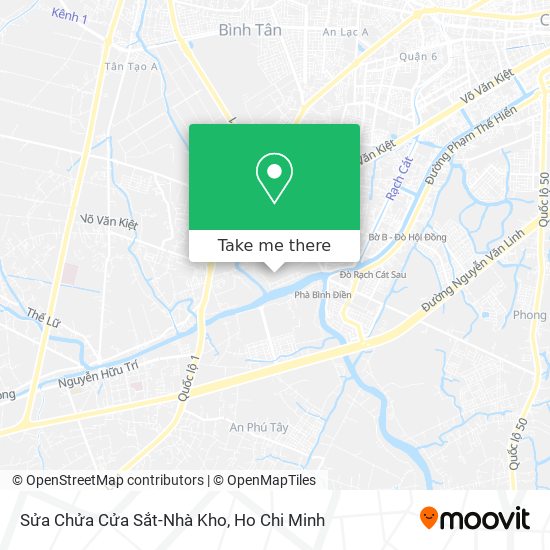 Sửa Chửa Cửa Sắt-Nhà Kho map