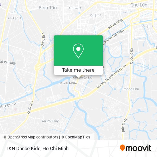 T&N Dance Kids map