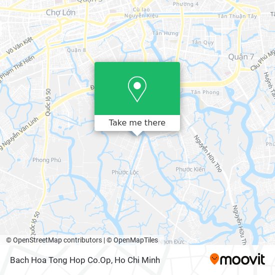 Bach Hoa Tong Hop Co.Op map