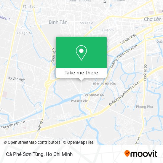Cà Phê Sơn Tùng map