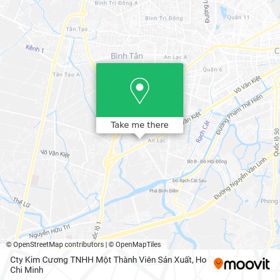 Cty Kim Cương TNHH Một Thành Viên Sản Xuất map